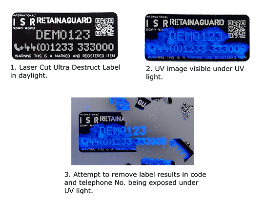 RetainaGroup Ultra Destruct Labels